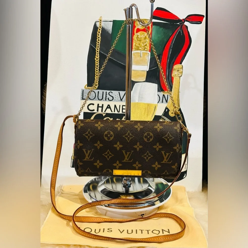 Louis Vuitton Monogram Favorite PM Shoulder Crossbody Bag w/ COA & Dust Bag - Picture 15 of 15